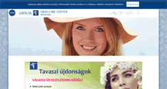 Desktop Screenshot of graciakozmetika.hu